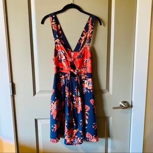 Free People Cutout Floral Dress (with pockets!)